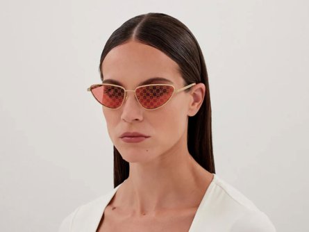 Os óculos de sol GG1879S 004 representam o glamour sofisticado para mulheres que desejam presença marcante e realce no visual.