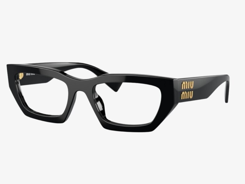 Óculos de Grau Miu Miu MU03XV 1AB-1O1